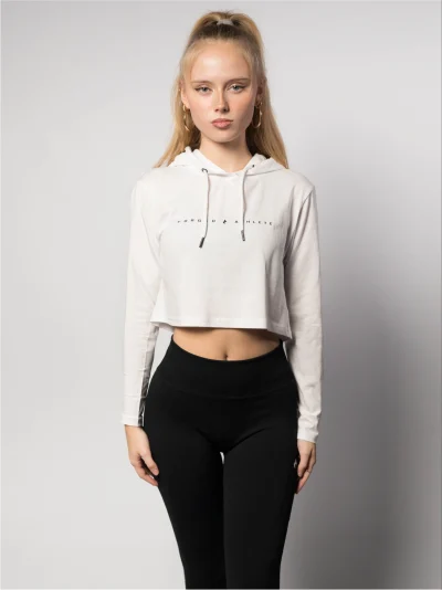 CROPPED LONGSLEEVE - WHITE