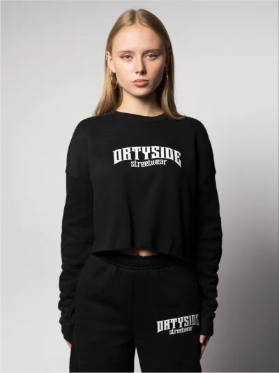 CROPPED FLEECE SWEATER - DRTYSIDE