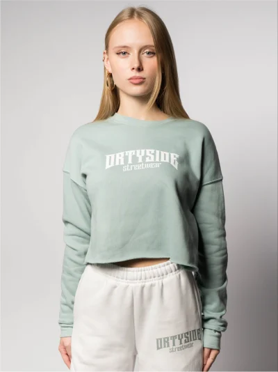 CROPPED FLEECE SWEATER - DRTYSIDE