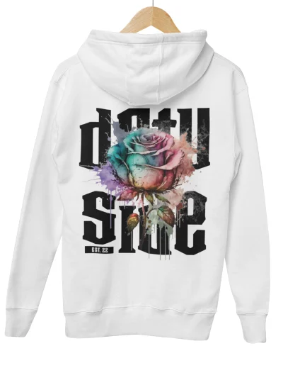 OVERSIZED HOODIE - DRTYSIDE ROSE