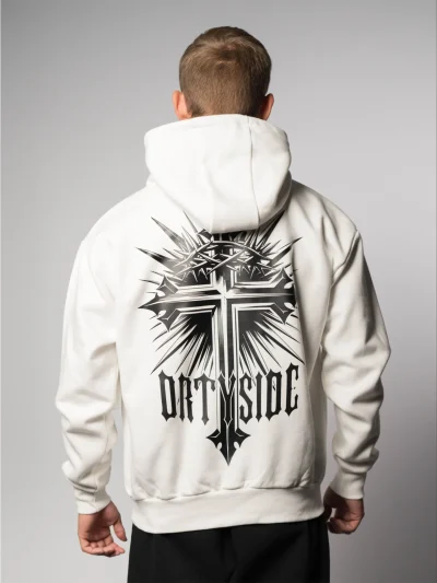 OVERSIZED HOODIE - THORN CROSS