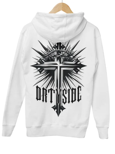 OVERSIZED HOODIE - THORN CROSS