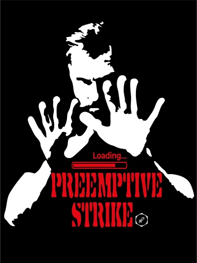 COTTON SHIRT – KRASS MAGA - PREEMPTIVE STRIKE